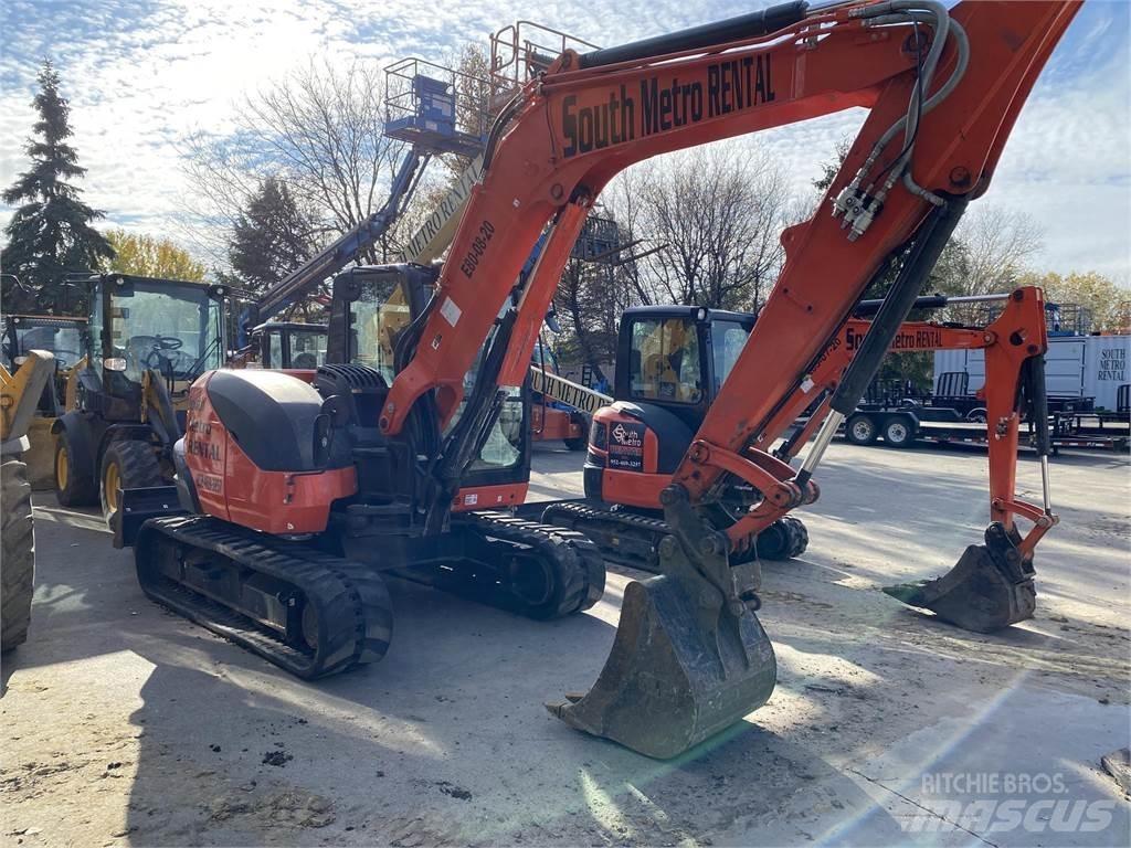 Kubota KX080 Telakaivukoneet