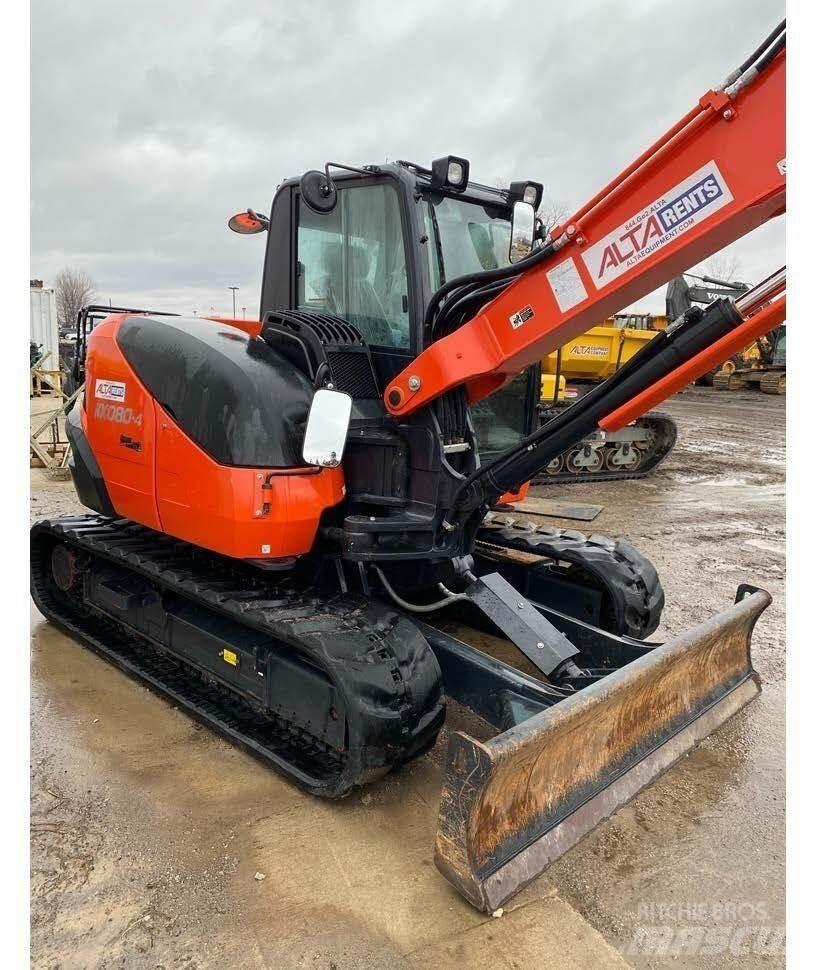 Kubota KX080 Metsä murskaimet