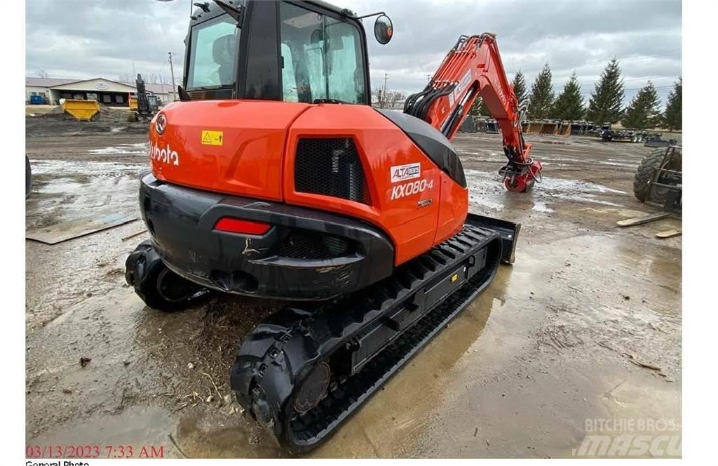Kubota KX080 Metsä murskaimet