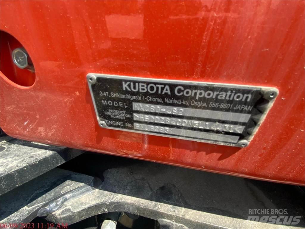Kubota KX080-4 Telakaivukoneet