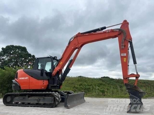 Kubota KX080-4A Telakaivukoneet