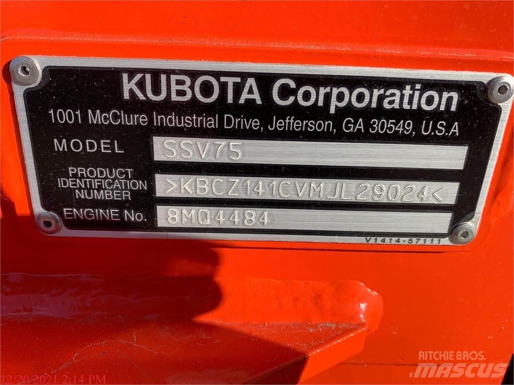 Kubota SSV75 Liukuohjatut kuormaajat
