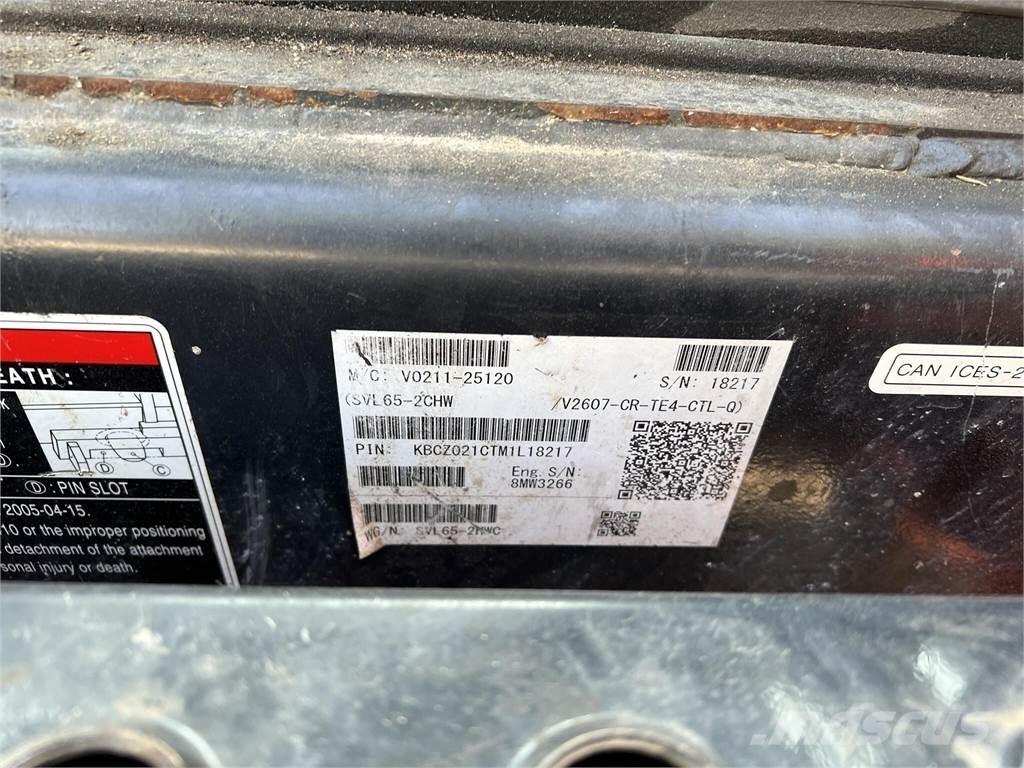 Kubota SVL65-2 Liukuohjatut kuormaajat