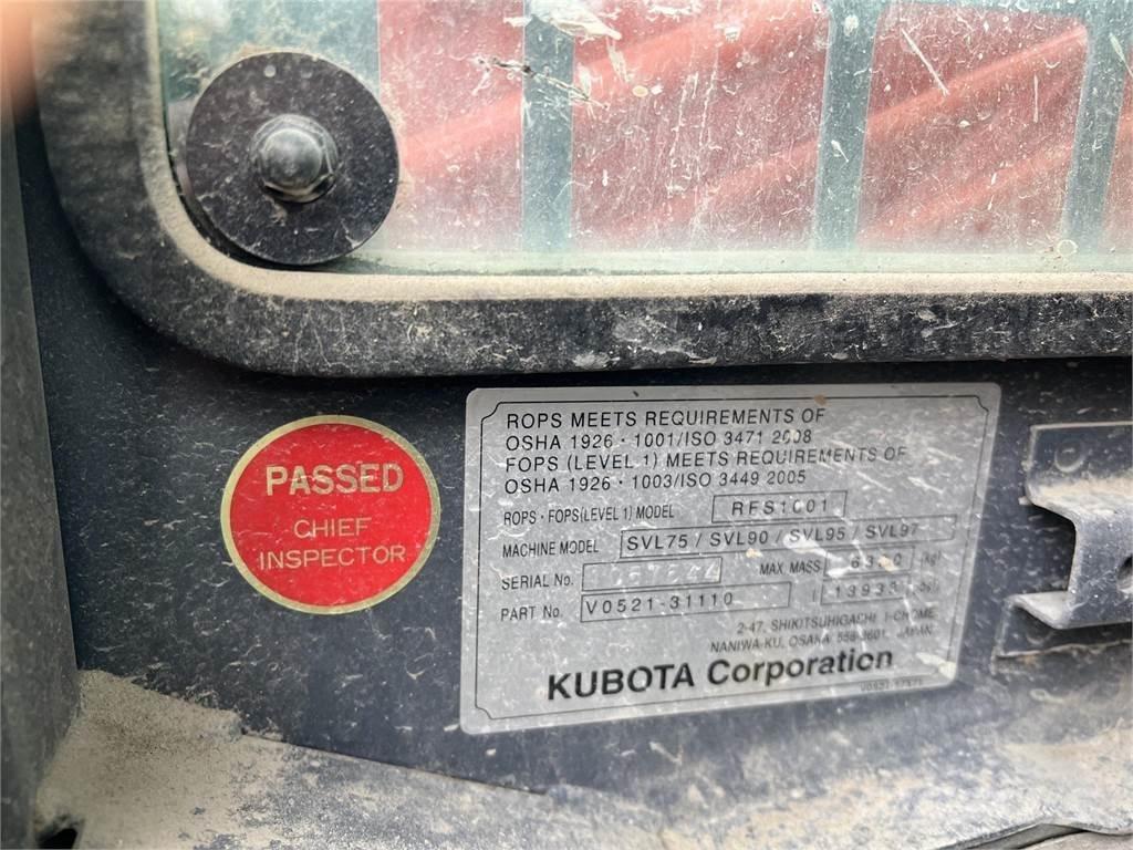 Kubota SVL75-2 Liukuohjatut kuormaajat