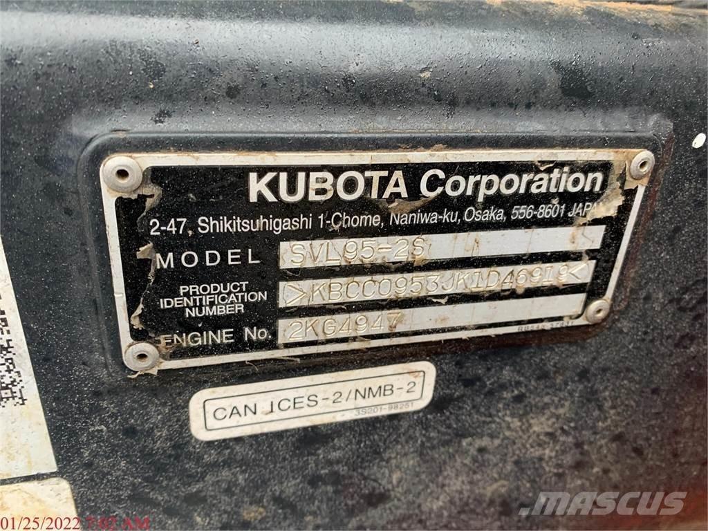 Kubota SVL95-2S Liukuohjatut kuormaajat