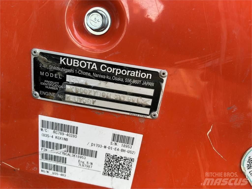 Kubota U35-4 Minikaivukoneet < 7t