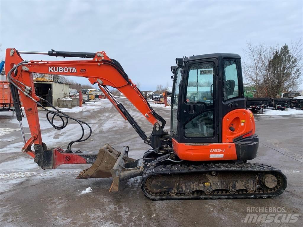 Kubota U55-4 Minikaivukoneet < 7t