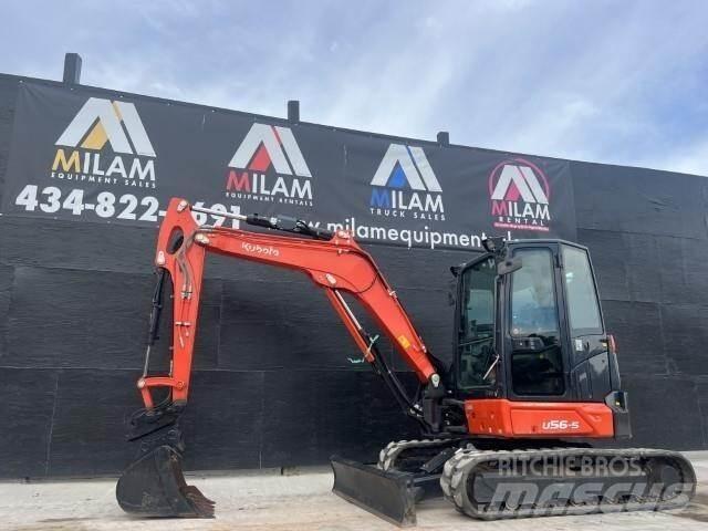 Kubota U56-5 Minikaivukoneet < 7t