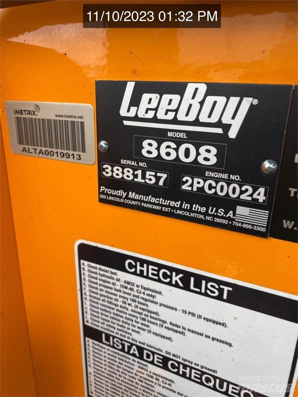 LeeBoy 8608 Asfalttikoneet