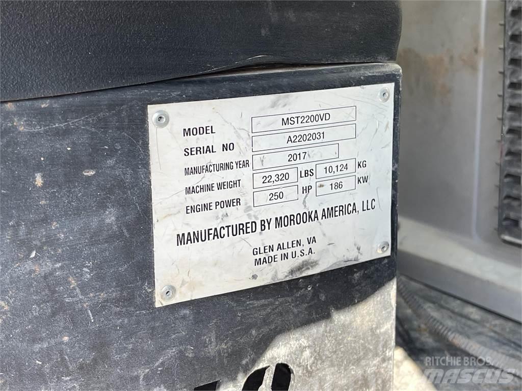 Morooka MST2200VD Teladumpperit