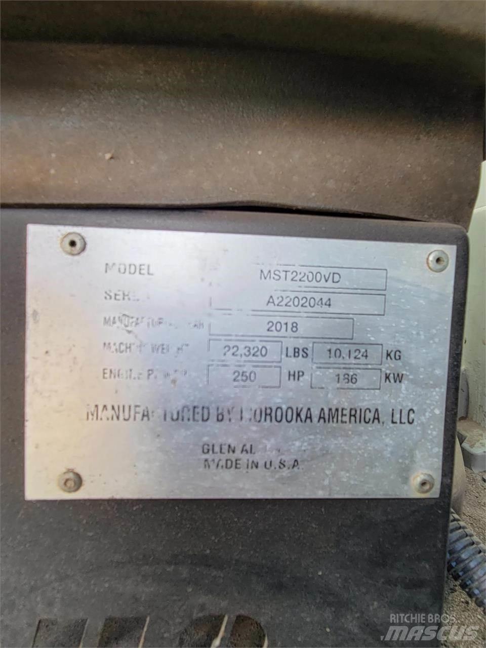Morooka MST2200VD Teladumpperit