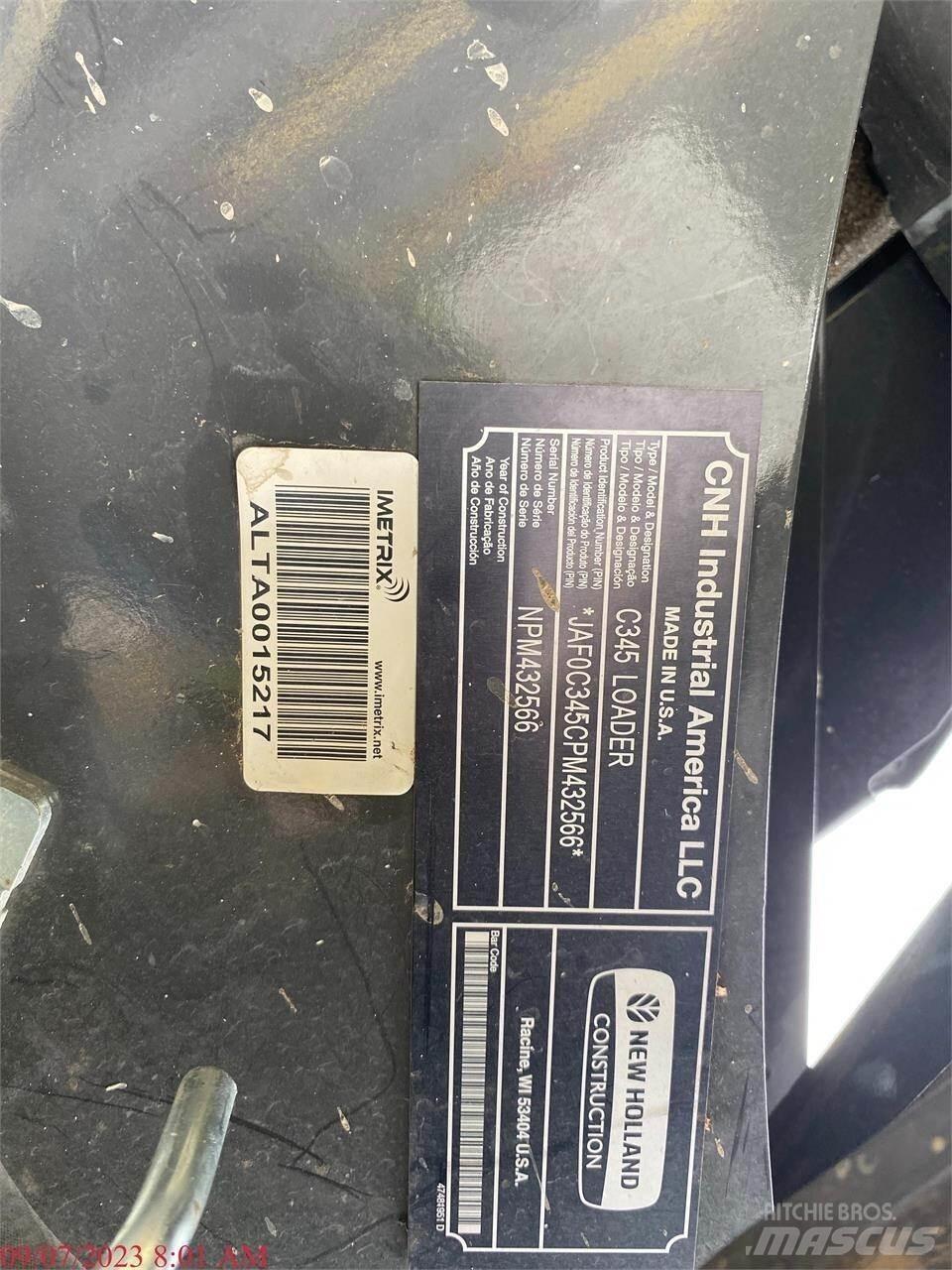 New Holland C345 Liukuohjatut kuormaajat
