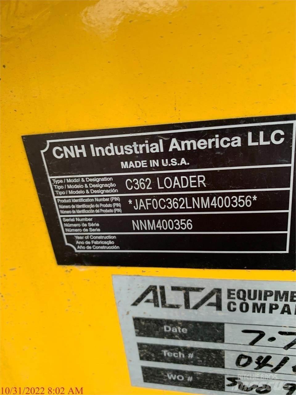 New Holland C362 Liukuohjatut kuormaajat