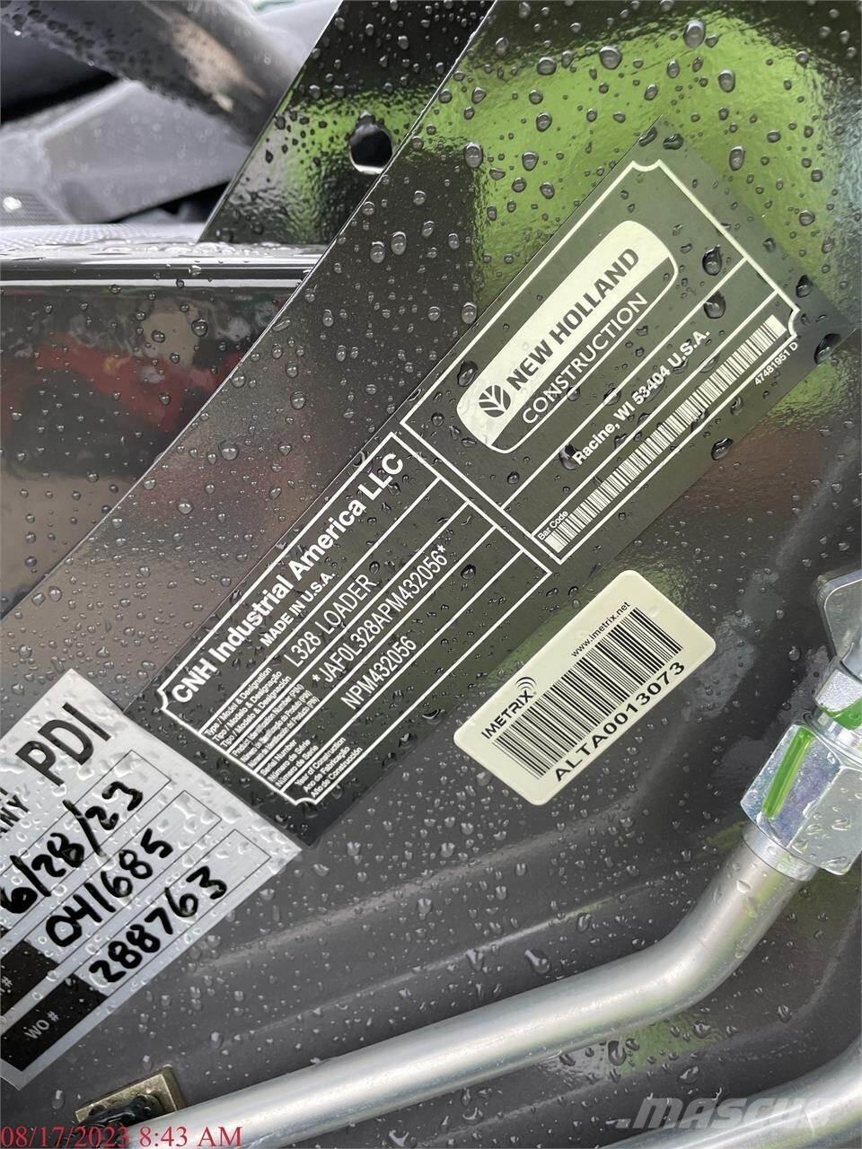 New Holland L328 Liukuohjatut kuormaajat