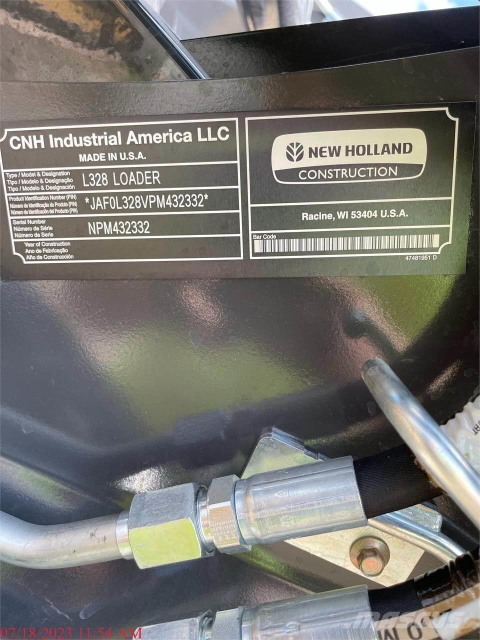 New Holland L328 Liukuohjatut kuormaajat
