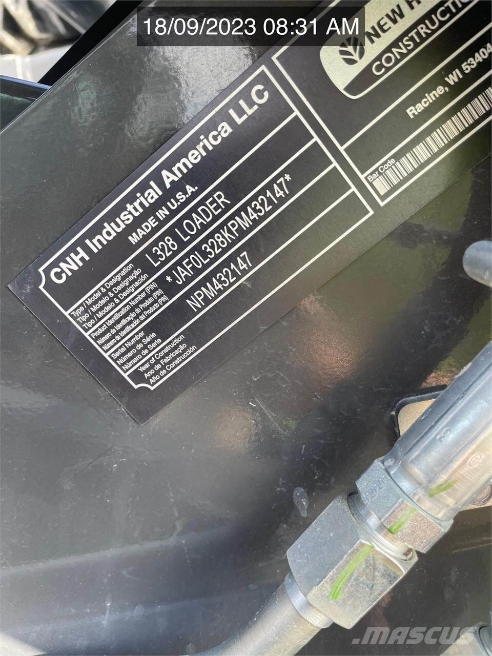 New Holland L328 Liukuohjatut kuormaajat