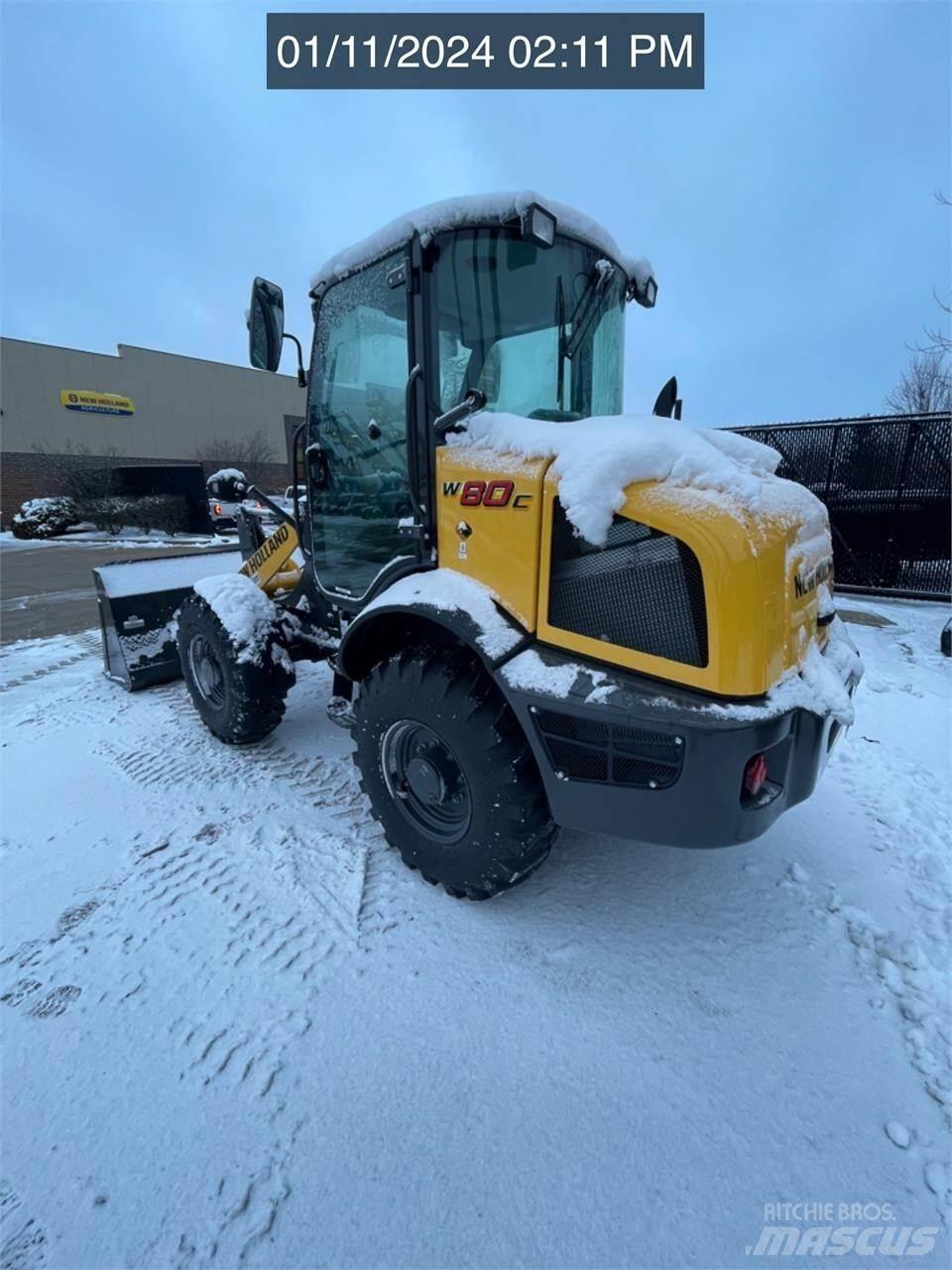 New Holland W80C Pyöräkuormaajat