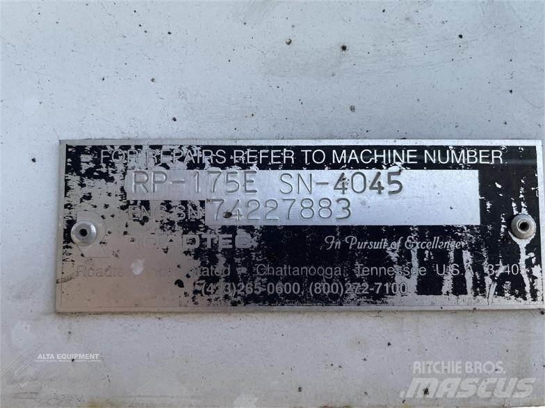 Roadtec RP175 Asfalttikoneet
