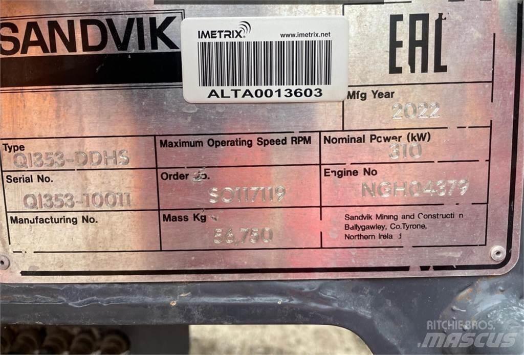 Sandvik QI353-DDHS Murskaimet