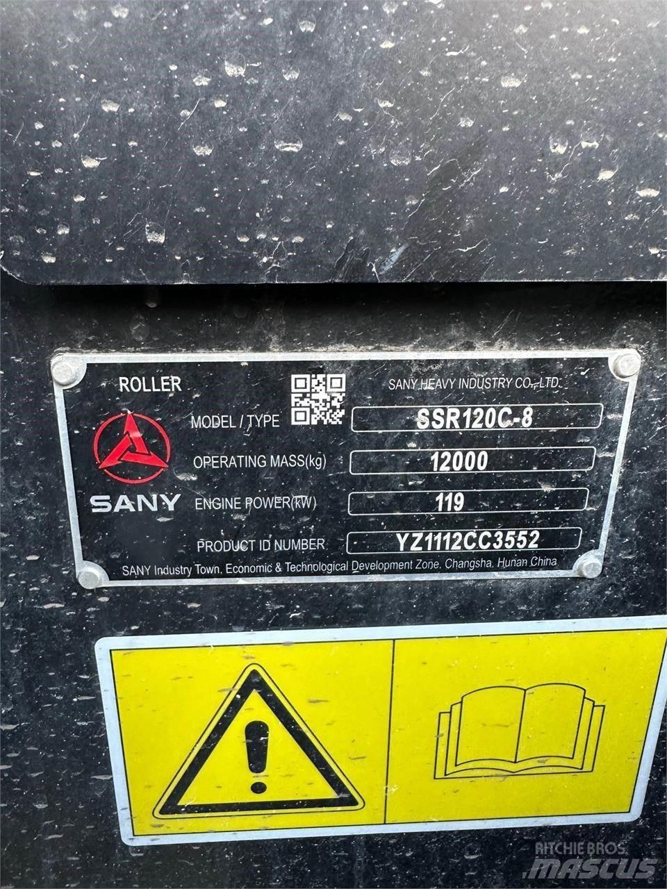 Sany SSR120C-8 Tandemjyrät
