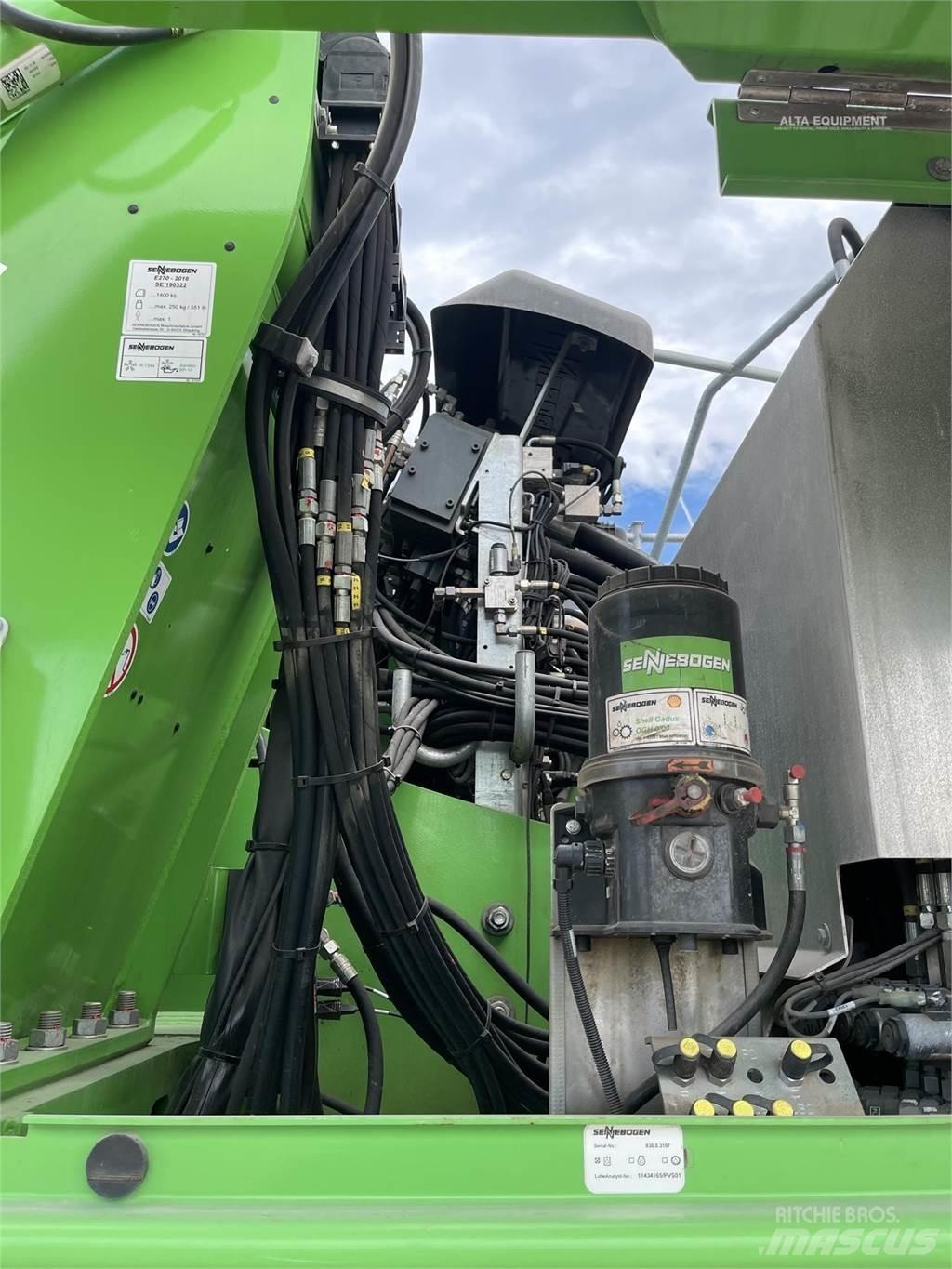 Sennebogen 830E Jätteenkäsittelijät