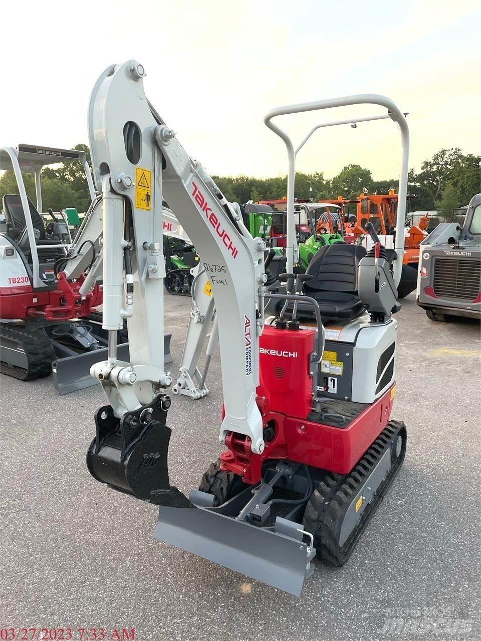 Takeuchi TB210R Minikaivukoneet < 7t