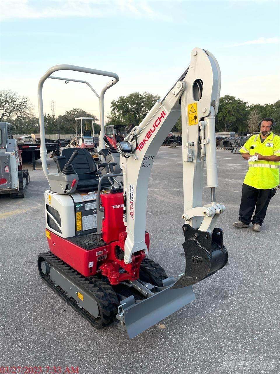 Takeuchi TB210R Minikaivukoneet < 7t