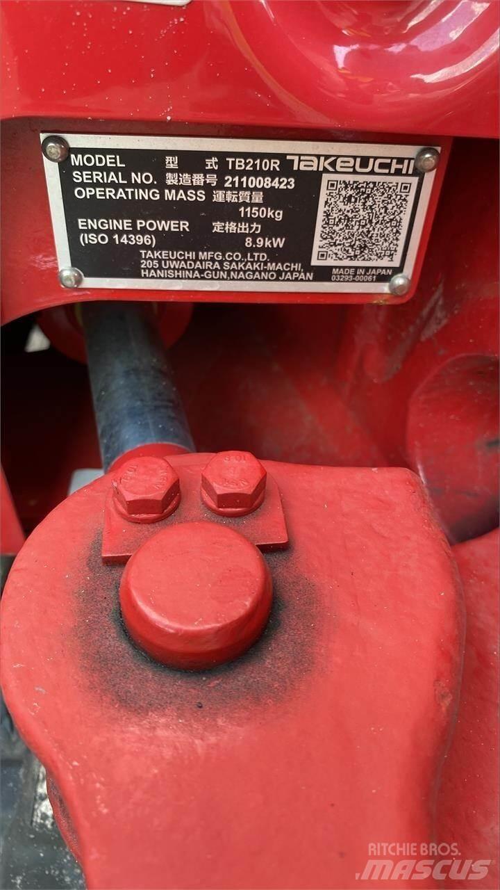 Takeuchi TB210R Minikaivukoneet < 7t