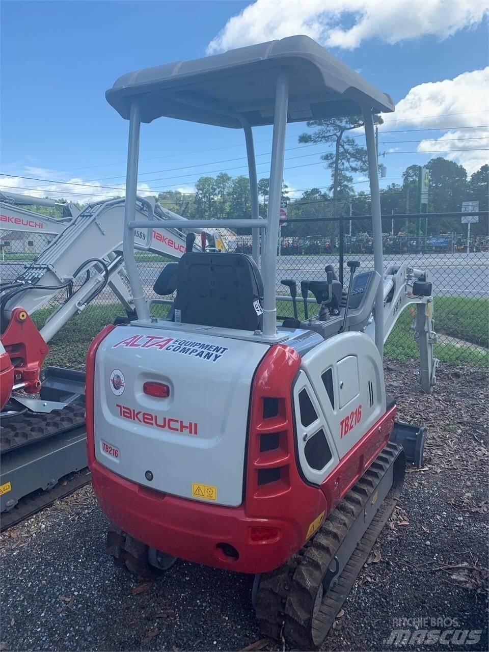 Takeuchi TB216 Minikaivukoneet < 7t