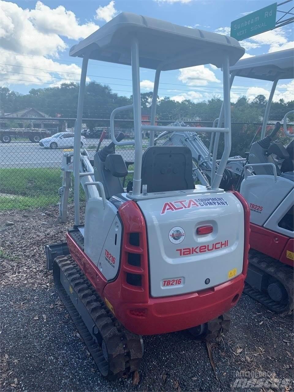 Takeuchi TB216 Minikaivukoneet < 7t