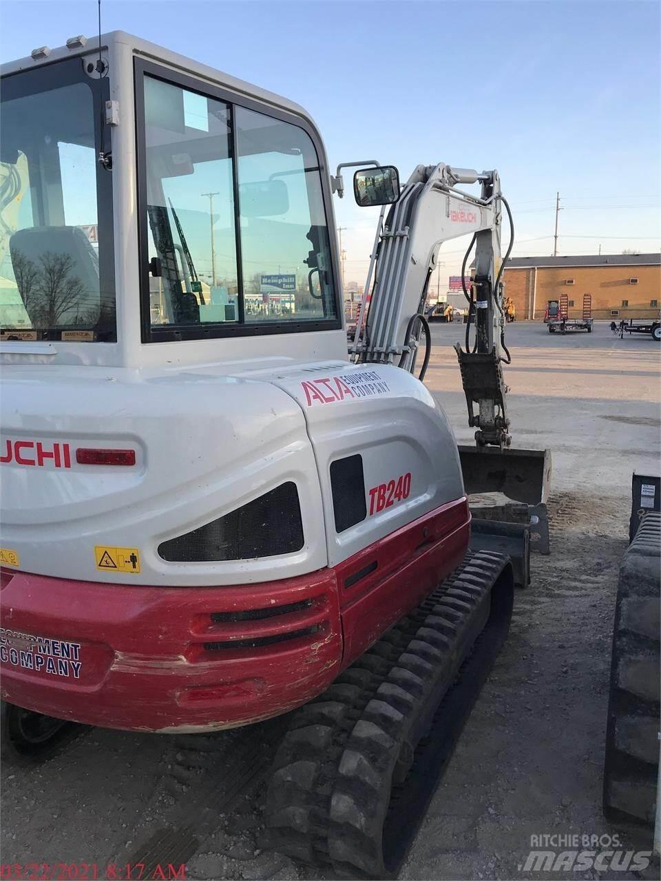 Takeuchi TB240 Minikaivukoneet < 7t