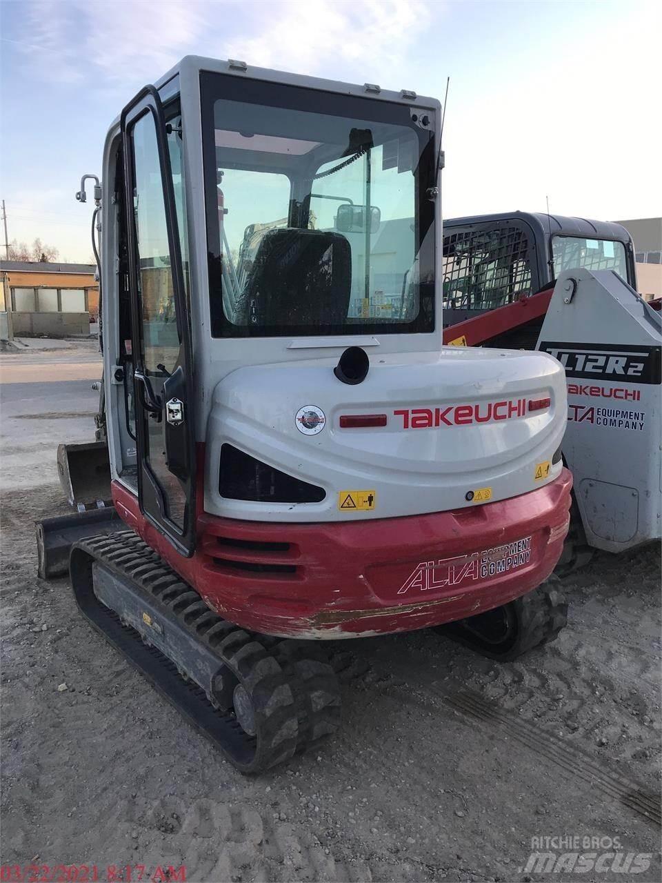 Takeuchi TB240 Minikaivukoneet < 7t