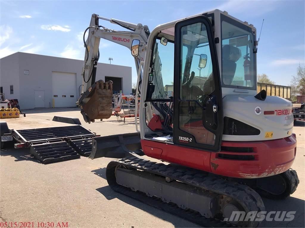 Takeuchi TB250-2 Minikaivukoneet < 7t