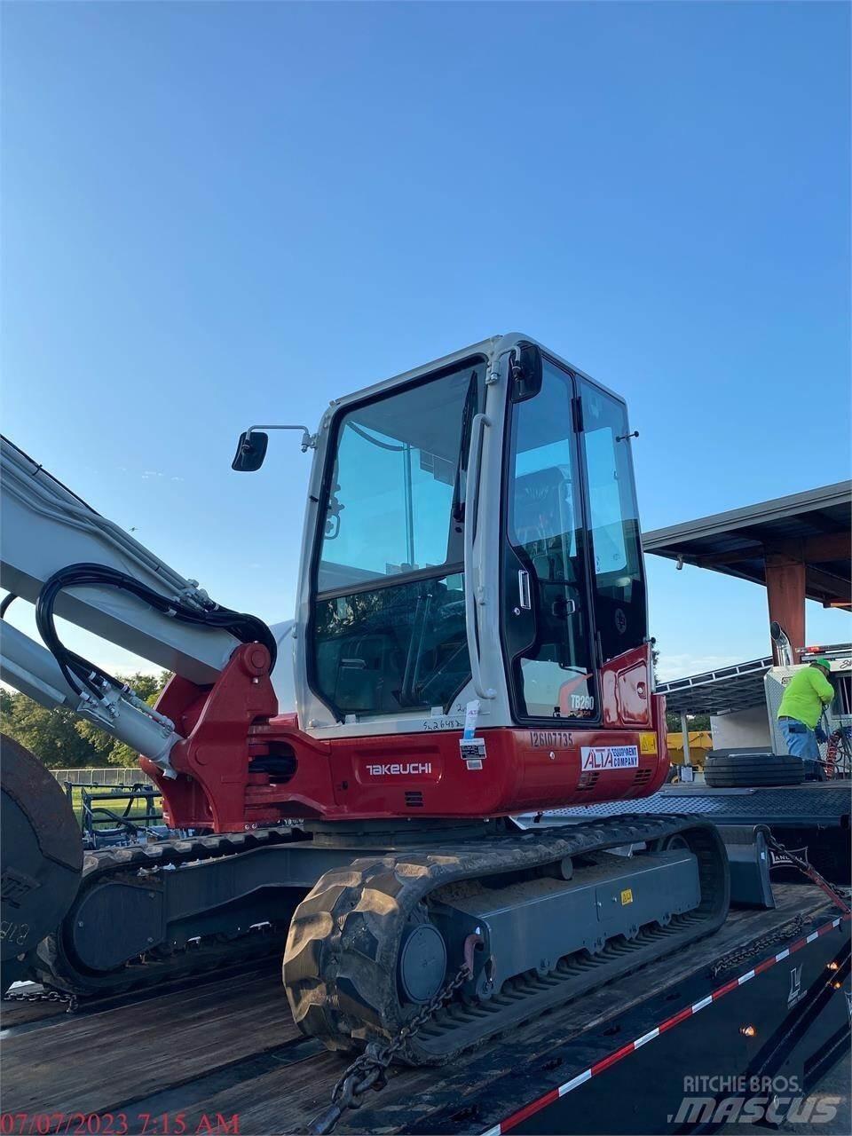 Takeuchi TB260 Telakaivukoneet