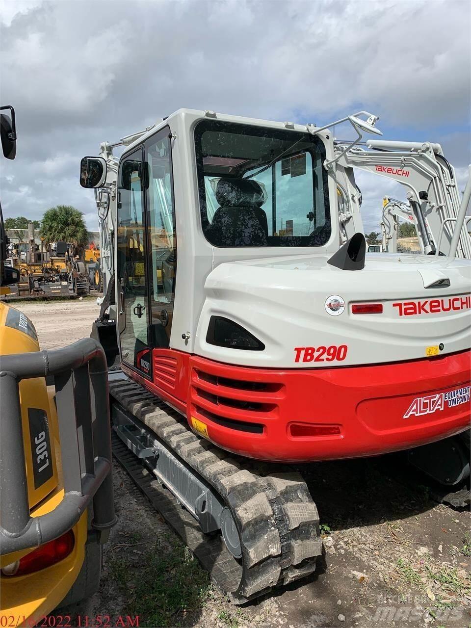 Takeuchi TB290 Telakaivukoneet