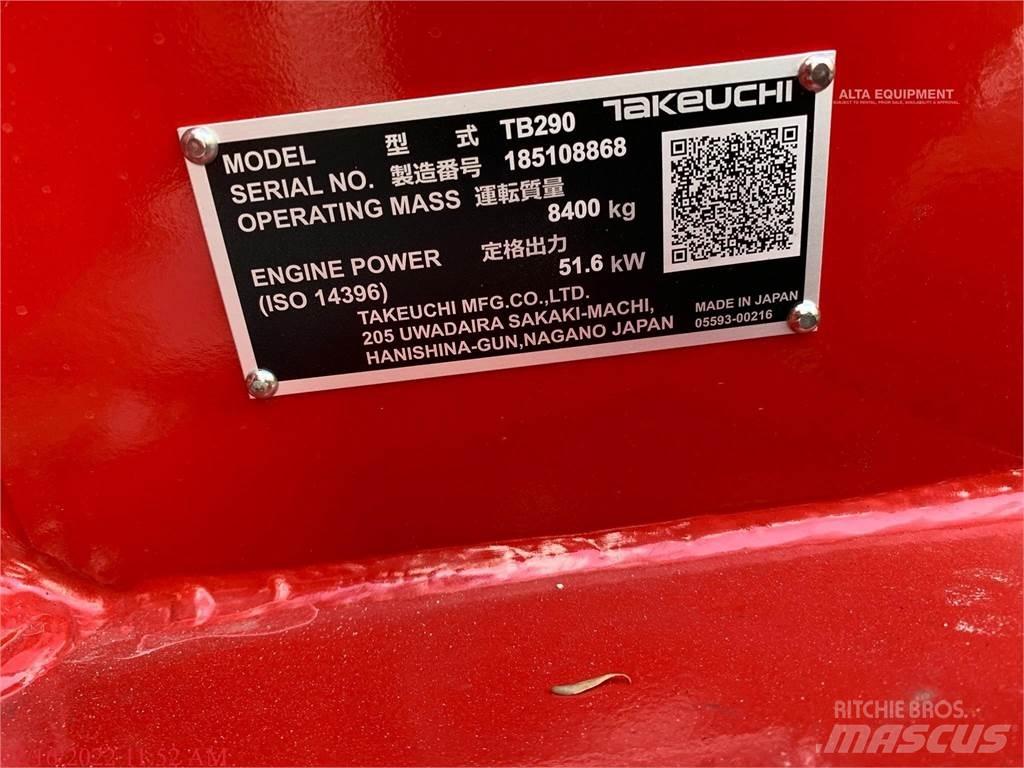 Takeuchi TB290 Telakaivukoneet