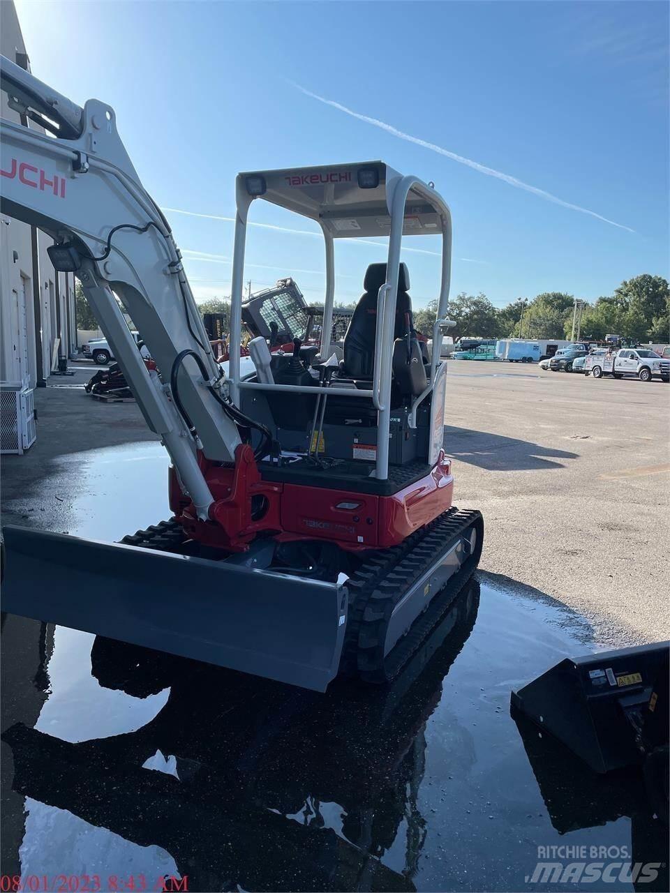 Takeuchi TB335R Minikaivukoneet < 7t