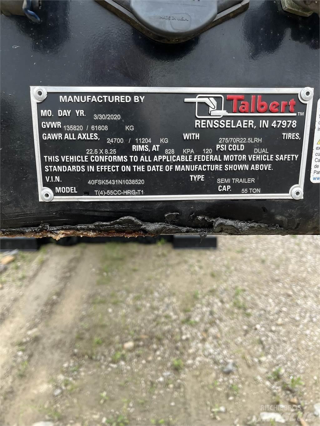 Talbert  Puoliperävaunulavetit