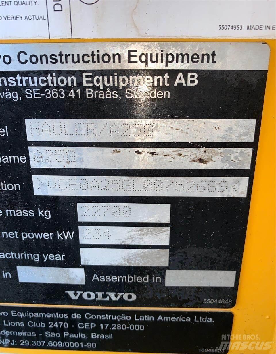Volvo A25G Dumpperit