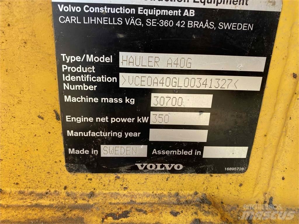 Volvo A40G Dumpperit