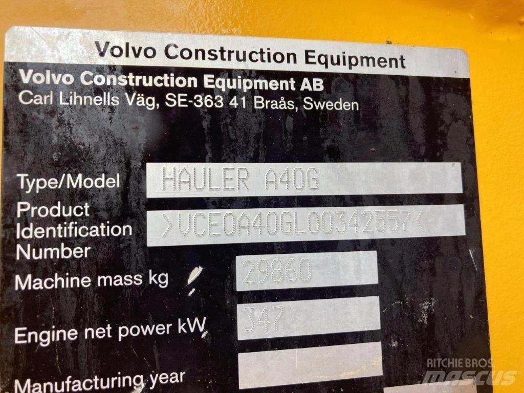 Volvo A40G Dumpperit