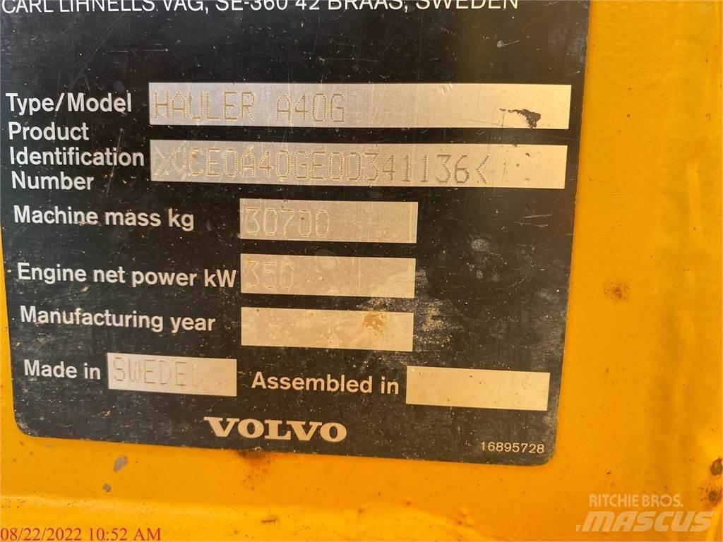 Volvo A40G Dumpperit