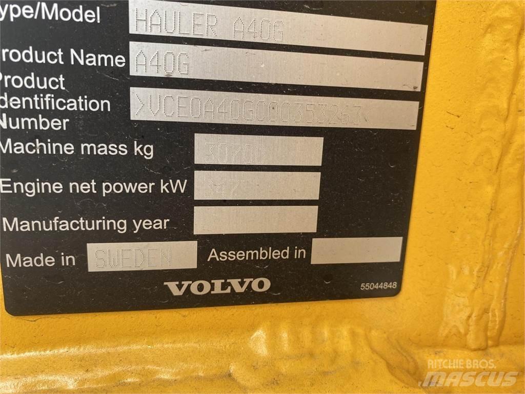 Volvo A40G Dumpperit