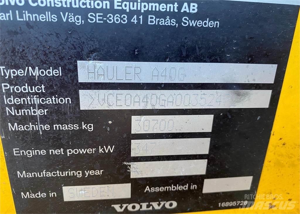 Volvo A40G Dumpperit