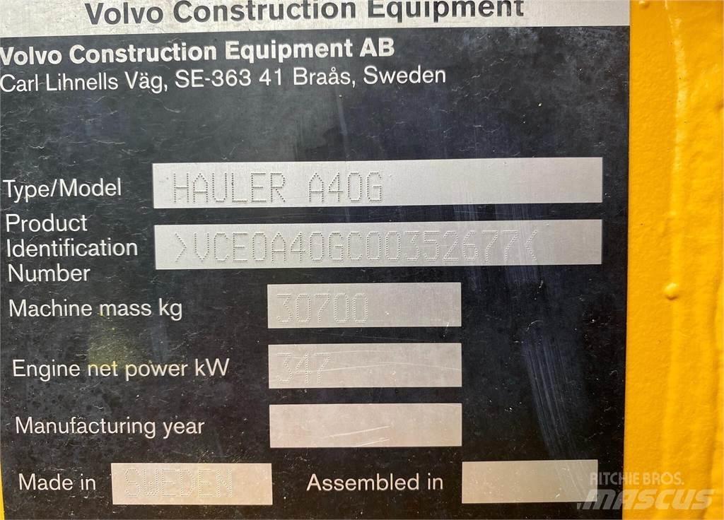 Volvo A40G Dumpperit