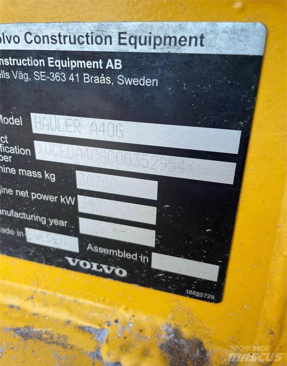Volvo A40G Dumpperit