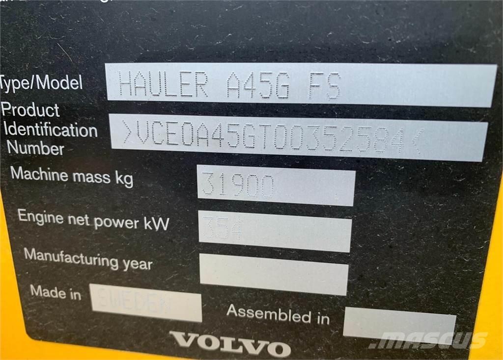 Volvo A45G FS Dumpperit