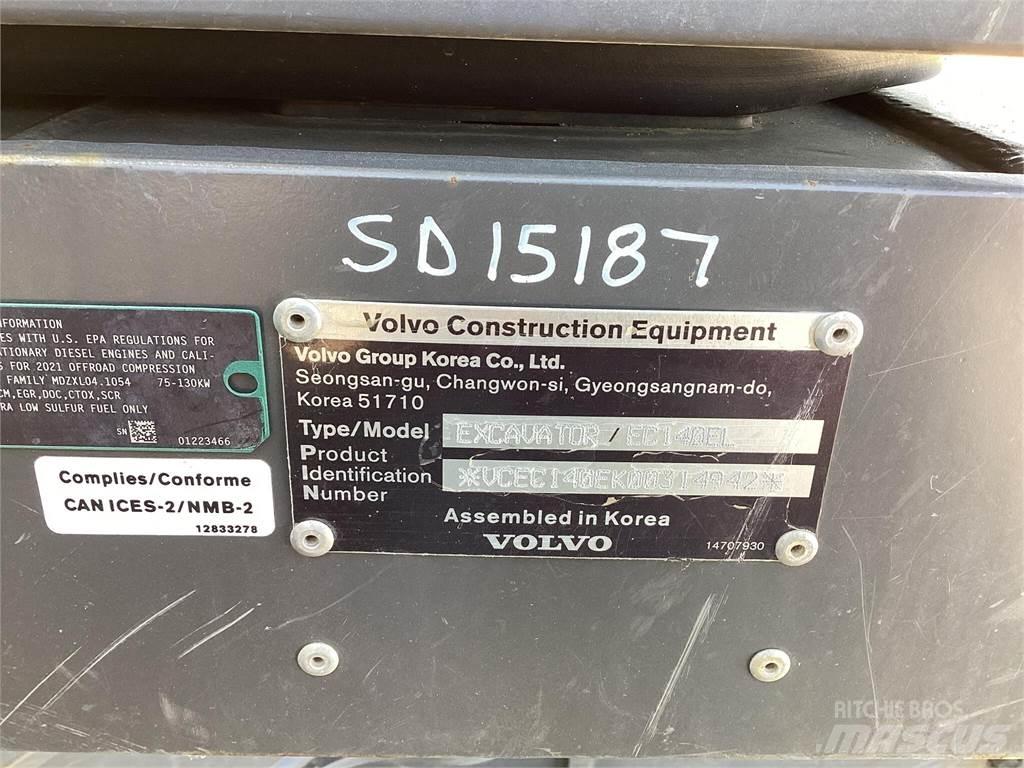 Volvo EC140EL Telakaivukoneet