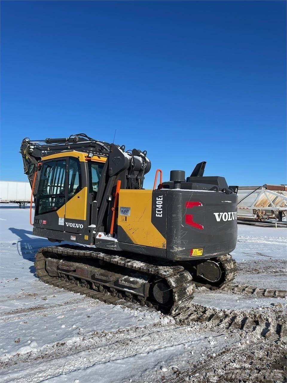 Volvo EC140EL Telakaivukoneet