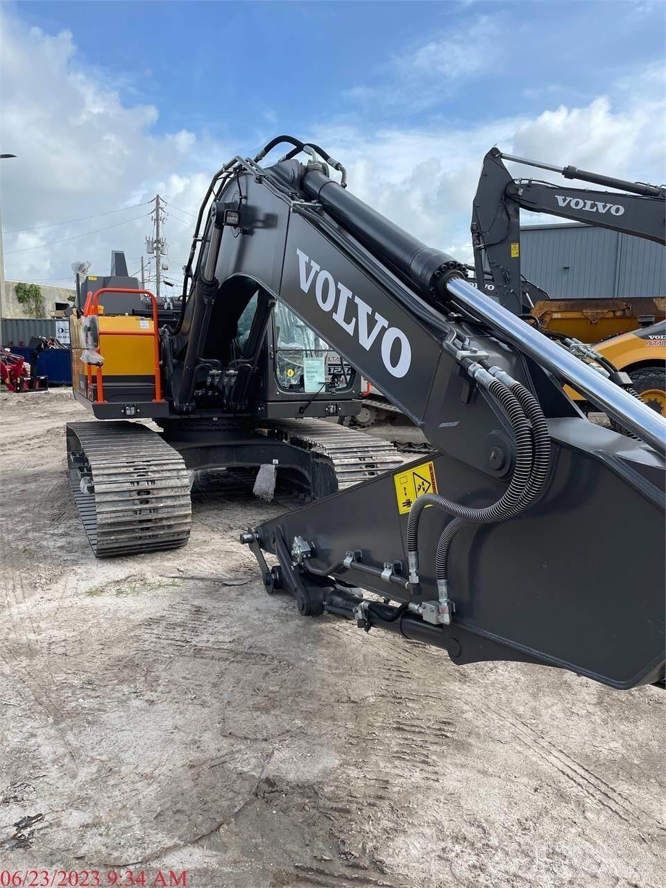 Volvo EC160EL Telakaivukoneet